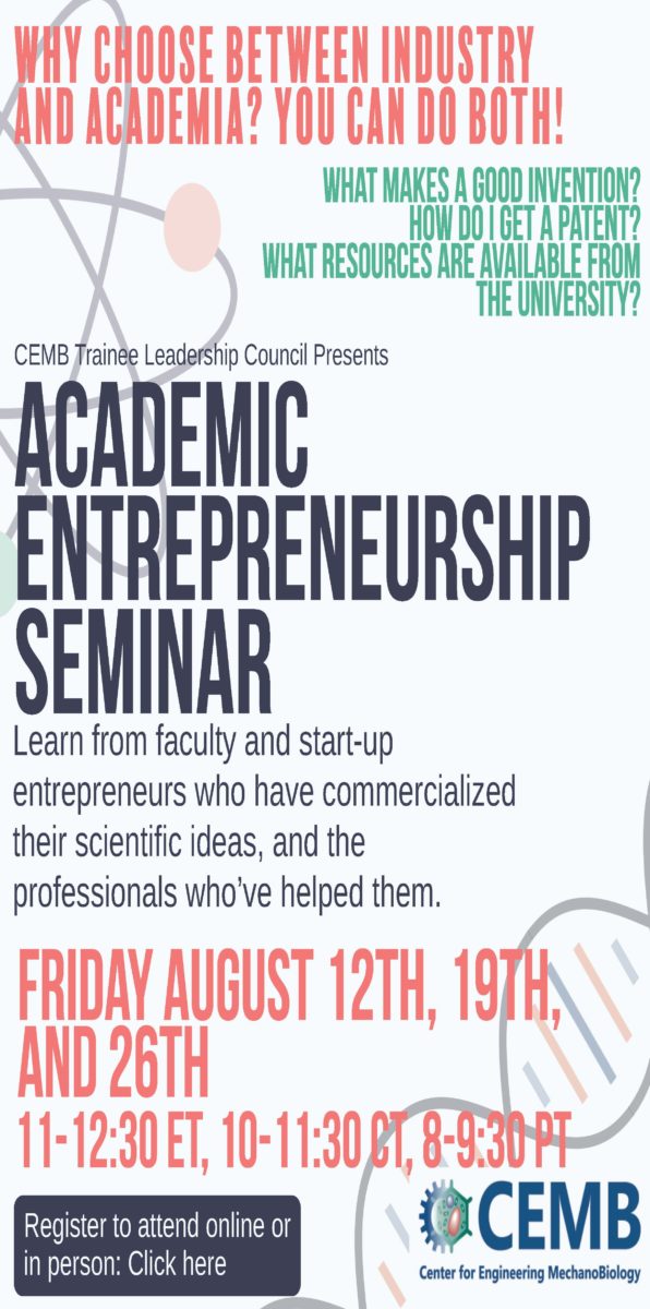 CEMB TLC Academic Entreprenurship Seminar